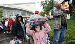 Hơn nửa triệu người Ukraine sơ tán khỏi vùng chiến sự 